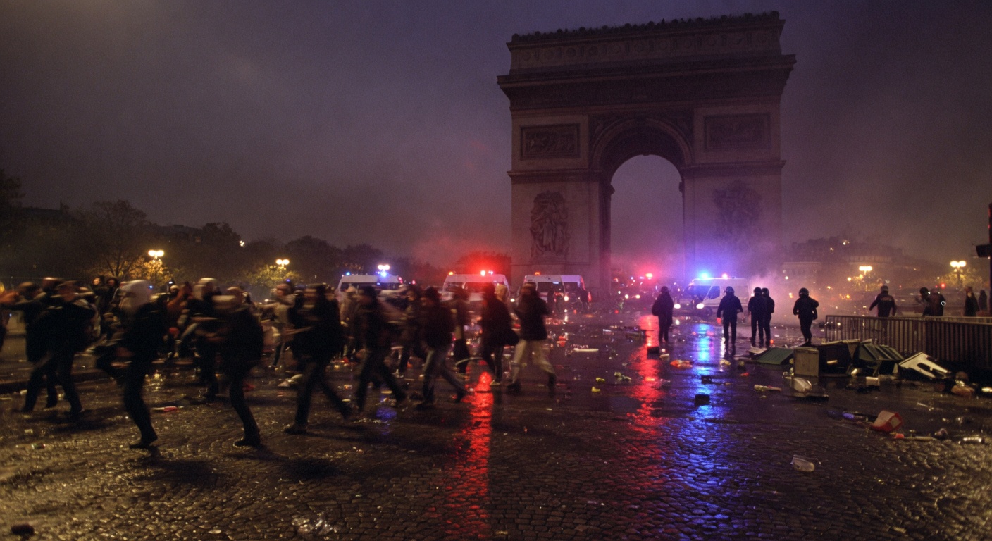 PSG Victory Sparks Violent Riots in Paris