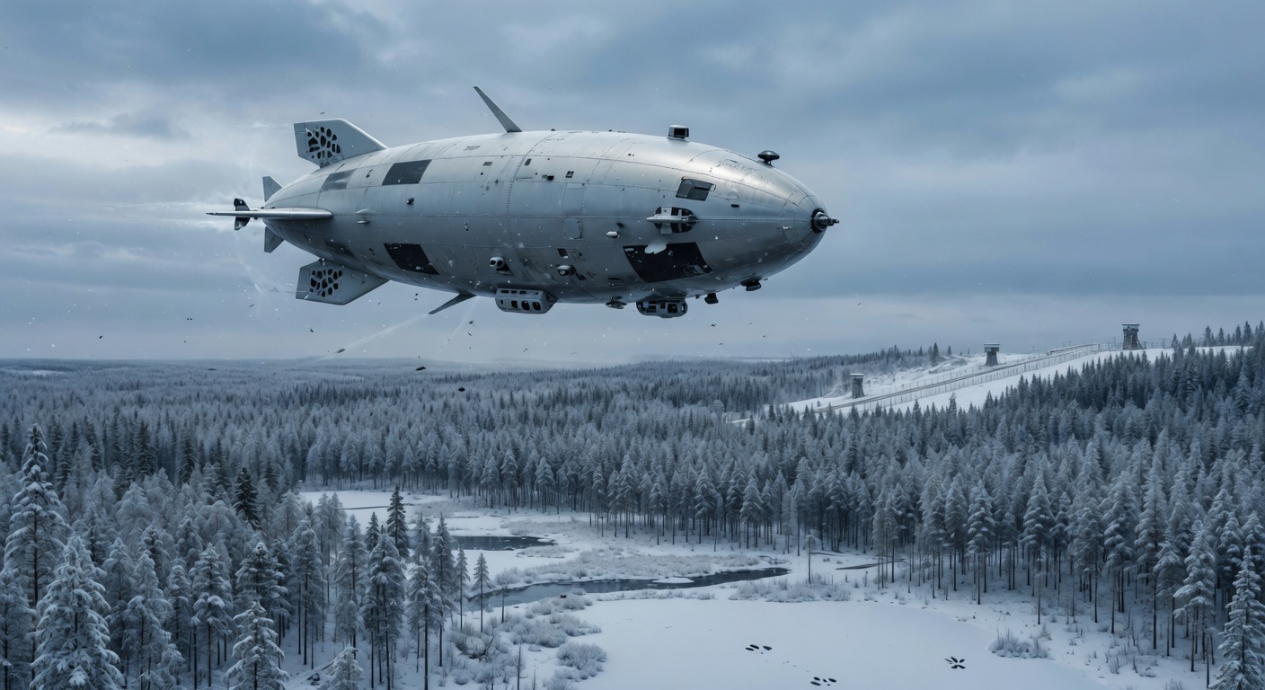 Finnish Startup Deploys Hydrogen Airships for Border Surveillance