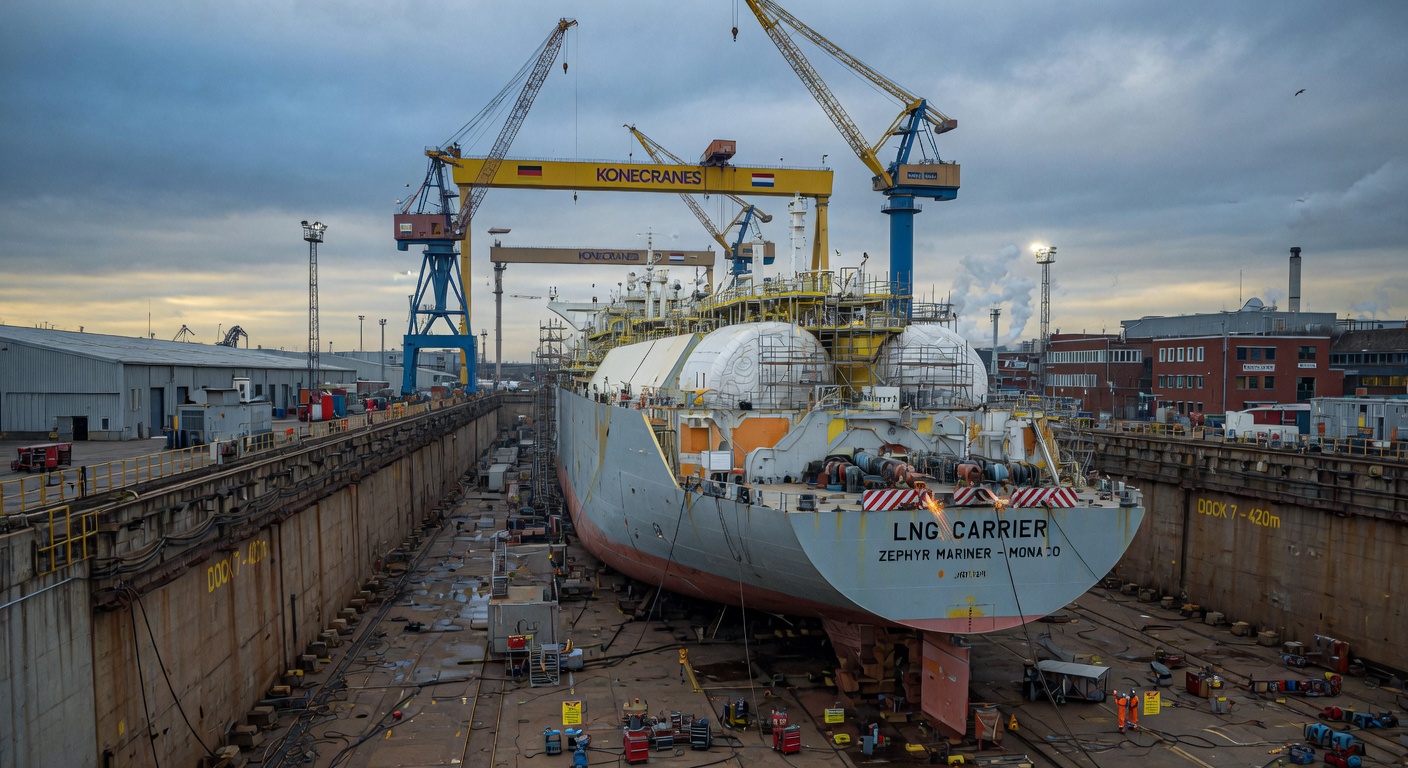 Danish Shipyard Fayard is Sole EU Facility Servicing Russian LNG Tankers