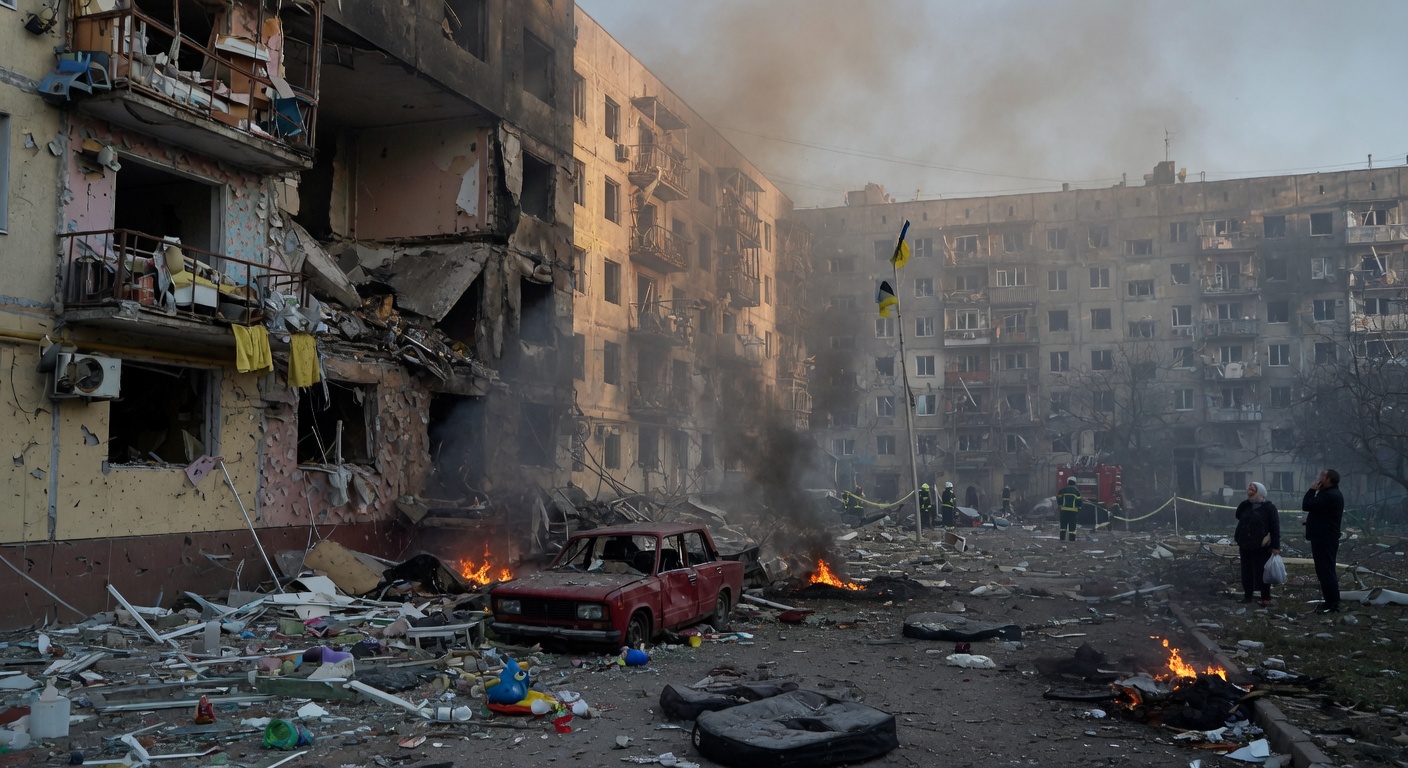 Russia Launches Massive Aerial Attack Across Ukraine