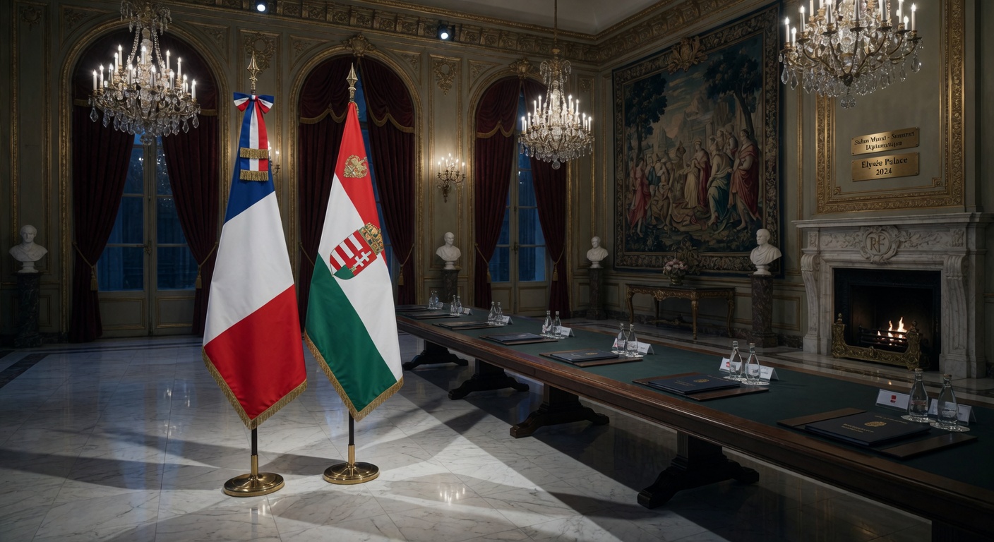 Macron Welcomes Hungarian PM Péter Magyar to Paris