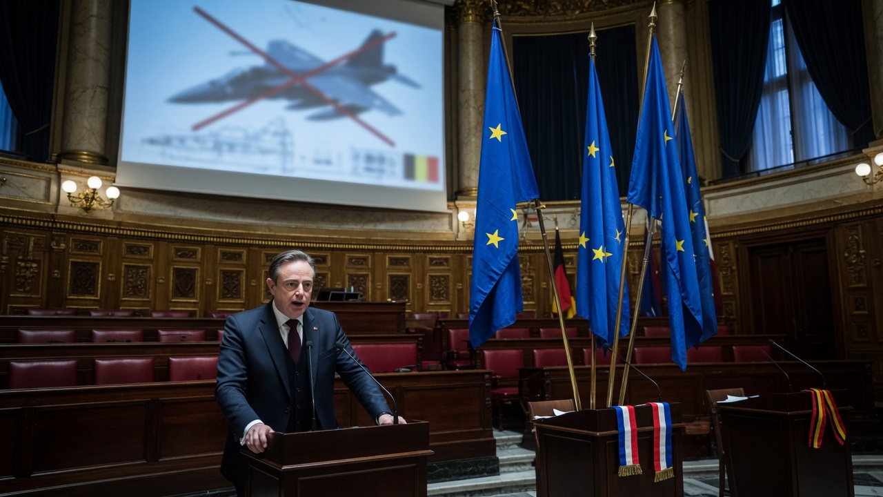 De Wever Slams 'Stupidity' of Collapsed Franco-German Fighter Jet Project
