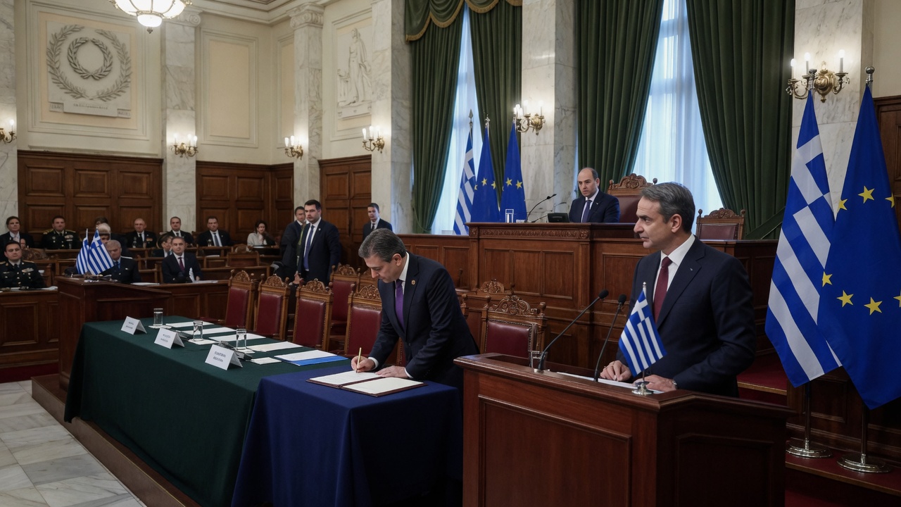 EU and Greece Sign SAFE Agreement to Boost Mediterranean Security
